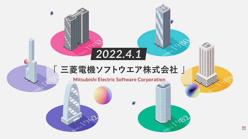 未来のために結集「三菱電機ソフトウエア」誕生。MESW統合説明