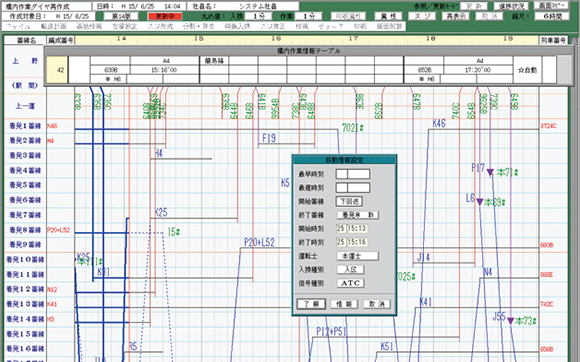 構内作業計画画面理システム