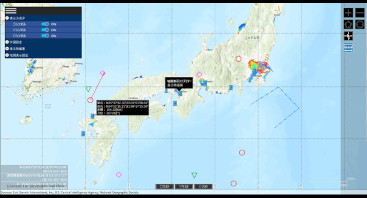 防衛分野向け多種多様な情報表示機能を備えた地図表示ライブラリーの開発