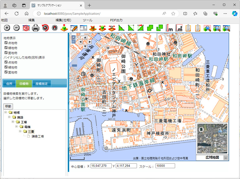 図1. PreSerV-Xの画面例