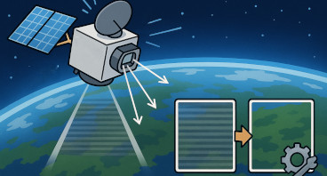 衛星画像ノイズ補正システムの開発により気象衛星「ひまわり」の画像品質向上に貢献